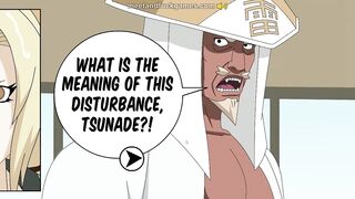 Tsunade pagando a divida com a buceta
