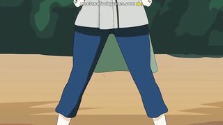 Tsunade pagando a divida com a buceta