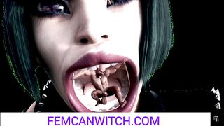 Witch Vore 1 GET IN MY MOUTH PIGGIEMAN AND STAY THERE