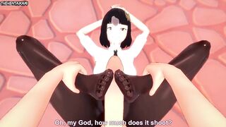 Hentai POV Feet Bungo Stray Dogs Akiko Yosano