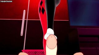 Hentai POV Feet Batman Harley Quinn