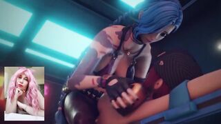 mocking Jinx bdsm machine for sex and orgasm