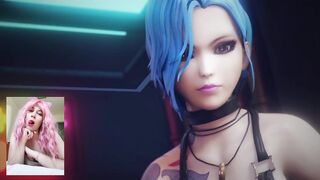 mocking Jinx bdsm machine for sex and orgasm