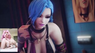 mocking Jinx bdsm machine for sex and orgasm