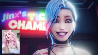 mocking Jinx bdsm machine for sex and orgasm