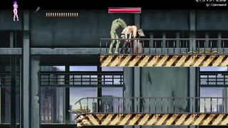 2d game about monsters and zombies (Parassite in city) insemination with zombies furry alien
