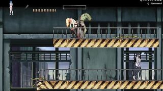 2d game about monsters and zombies (Parassite in city) insemination with zombies furry alien