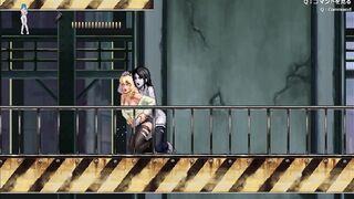 2d game about monsters and zombies (Parassite in city) insemination with zombies furry alien