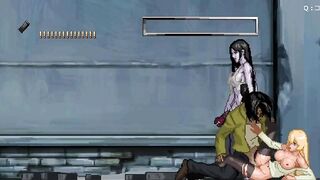 2d game about monsters and zombies (Parassite in city) public zombie sex