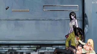 2d game about monsters and zombies (Parassite in city) public zombie sex