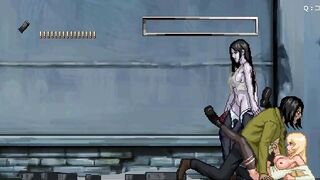2d game about monsters and zombies (Parassite in city) public zombie sex