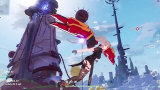 Samir ryona - animation showcase - Tower of Fantasy