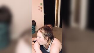 Lesbian girl started sucking ricks and now she can’t stop