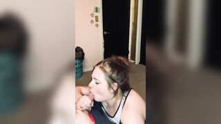 Lesbian girl started sucking ricks and now she can’t stop
