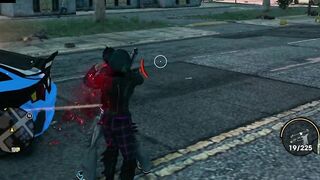 Saints Row 3 - Playa (protagonist) ryona + ragdoll