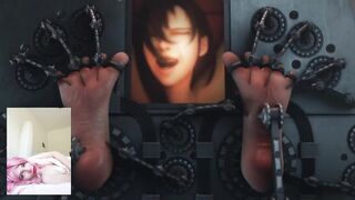 test bdsm machine for sex and orgasm squirt cum mockery laugh cry