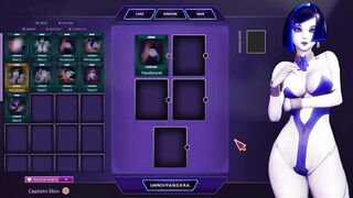T pose med en cyberkvinde i rummet [Gameplay]
