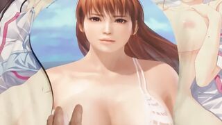 DOAXVVかすみ等身大おっぱいマウスパッドをモミモミするだけの動画【※キモヲタの喘ぎ声あり】