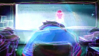 Animation - School boy falling asleep