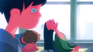 Animation - School boy falling asleep