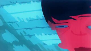 Animation - School boy falling asleep