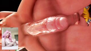 futanari fuck at the party in the ass cum fun