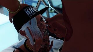 DjMilanka Pool Pary Blowjob & fuck, cumshot feat Poison