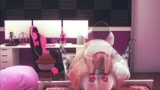 Fortnite Sakura creampie by MundosVT