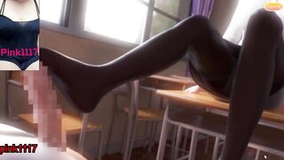 男性向 Hentai Game とらぶるだいあり 小遊戲 黃油 試玩 白絲襪 03 足交