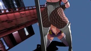 Pure Onyx pov sex A guy with boobs gets a blowjob from a beautiful girl near a striptease pole