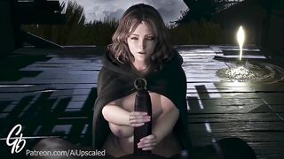 Melina Relieves The Traveler 4K Ai Upscaled