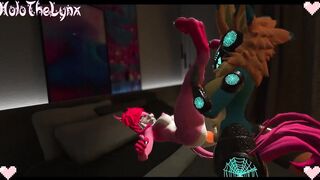 Futa protogen plows cute female lynx
