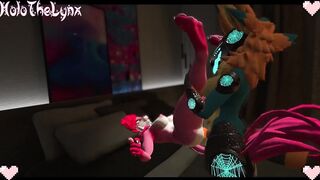 Futa protogen plows cute female lynx