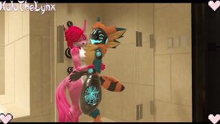 Futa protogen plows cute female lynx