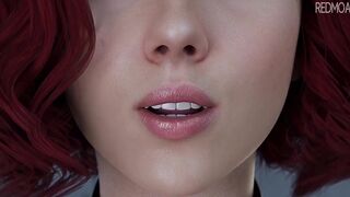 Black Widow (Natasha Romanoff) 3D Animation by Redmoa