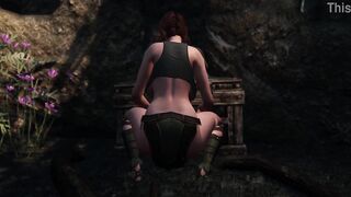 3D Impregnation Redhead Fucks BBCs