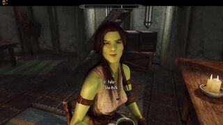 Skyrim AD - She Hulks Destroys Me Riding My Cock!