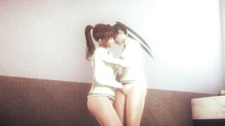 school girl fingering her friend in class room