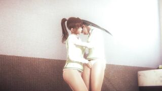 school girl fingering her friend in class room