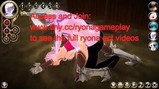 Cute princess has sex with a man in Princess knight rucimia hentai porn game