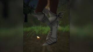 Cute princess has sex with a man in Princess knight rucimia hentai porn game