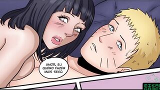 Hinata Cheia de tesão de Transar com Naruto - Naruto parody