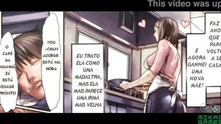 Fucking Stepmother at Breakfast