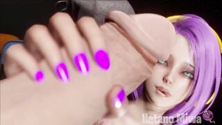 【Hatano Miwa MMD DANCER】Zayuri intense sex tasty intense masturbation sweet tasty sexy big ass