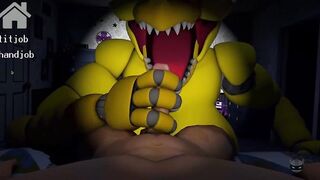 MARIONETTE FNAF Rides MY RAGING BONER FNAF (real)