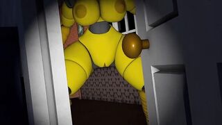MARIONETTE FNAF Rides MY RAGING BONER FNAF (real)