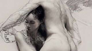 Artificial Intelligence renders Erotic artwork for me
