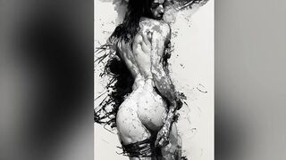 Artificial Intelligence renders Erotic artwork for me