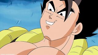 Bulchi & Gogeta 4K Ai Upscaled