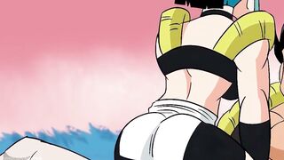 Bulchi & Gogeta 4K Ai Upscaled